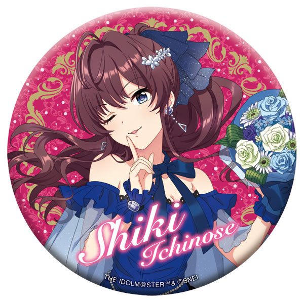アイドルマスター シンデレラガールズ グリッター缶バッジ A 一ノ瀬志