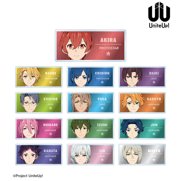 UniteUp！ トレーディングアクリルネームプレート 13個入りBOX[アルマビアンカ]《在庫切れ》