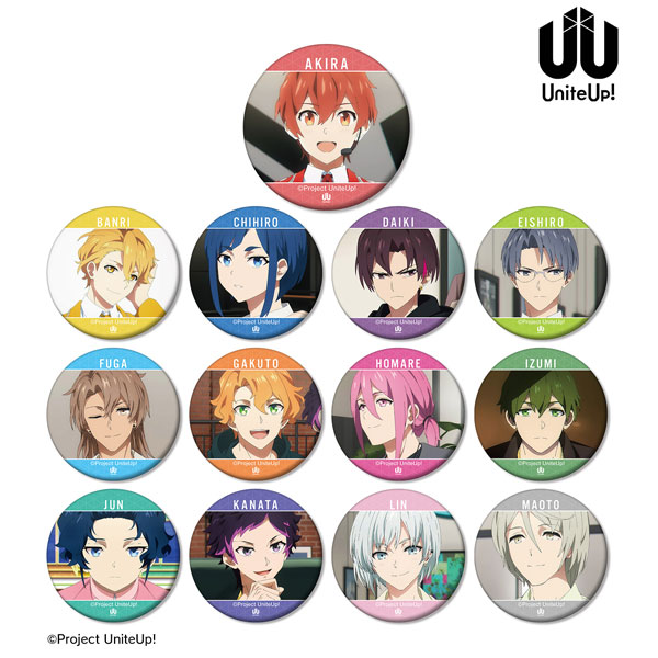 UniteUp！ トレーディング場面写マット缶バッジ 13個入りBOX[アルマビアンカ]《在庫切れ》