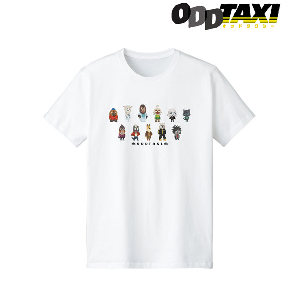 オッドタクシー Tシャツ(ワンナイト人狼コラボドット絵ver.) メンズ XL