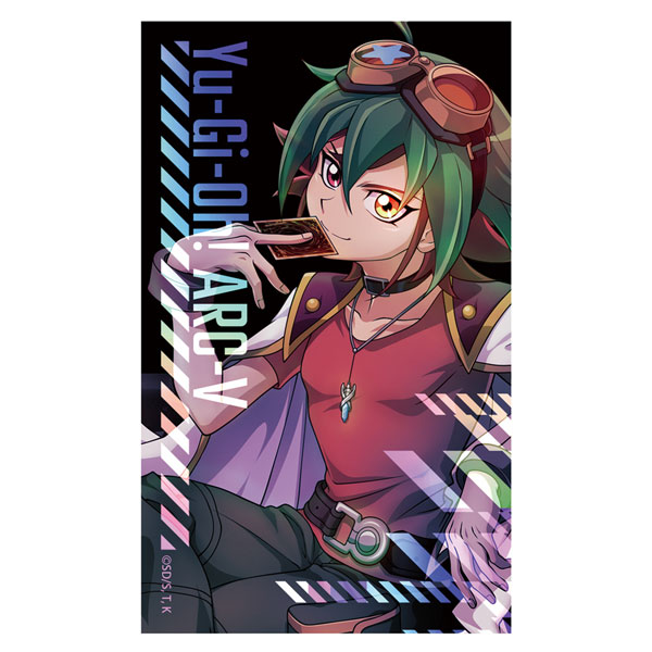 遊☆戯☆王ARC-V 描き下ろし 榊遊矢 ミニステッカー 最強の決闘者達Ver