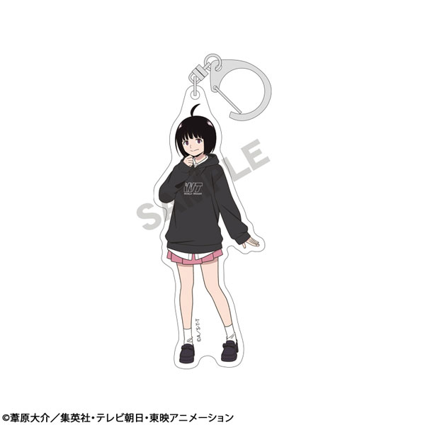 ワールドトリガー 全身アクリルキーホルダー 雨取千佳 パーカー第2弾