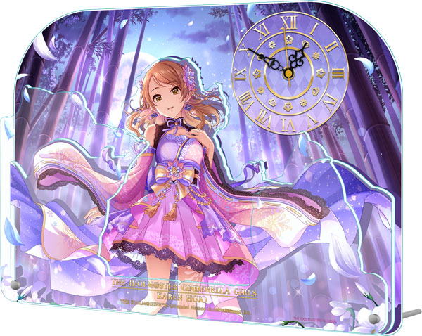 アイドルマスターシンデレラガールズ BIGアクリル置時計 北条加蓮 春霞の彼方 + Ver.[シーズナルプランツ]【送料無料】《在庫切れ》