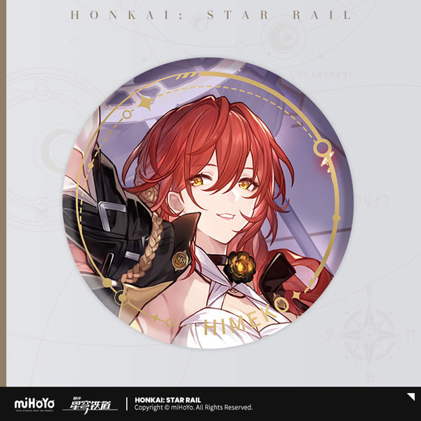 崩壊：スターレイル 立絵シリーズ 缶バッジ 知恵運命 姫子[miHoYo]