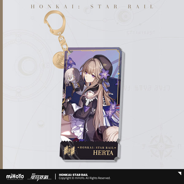 崩壊：スターレイル 立絵シリーズ アクリルストラップ 知恵運命