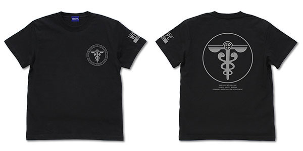 『劇場版 PSYCHO-PASS サイコパス PROVIDENCE』 公安局 Tシャツ Ver.2.0/BLACK-XL（再販）[コスパ]《０５月予約》