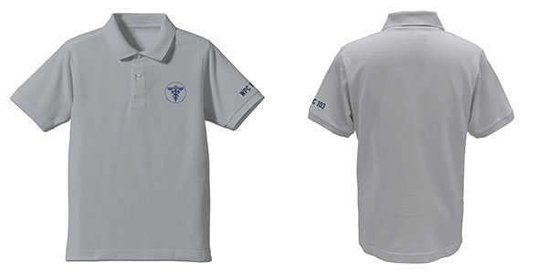 『劇場版 PSYCHO-PASS サイコパス PROVIDENCE』 公安局 刺繍ポロシャツ/GRAY-L（再販）[コスパ]《０５月予約》