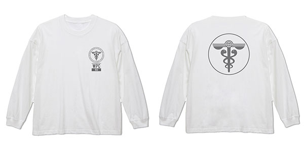 『劇場版 PSYCHO-PASS サイコパス PROVIDENCE』 公安局 ビッグシルエットロングスリーブ Tシャツ/WHITE-L（再販）[コスパ]《０６月予約》