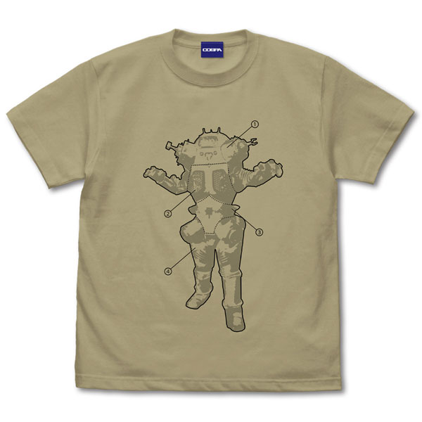 ウルトラセブン キングジョー分離図解 Tシャツ/SAND KHAKI-M（再販）[コスパ]《０７月予約》