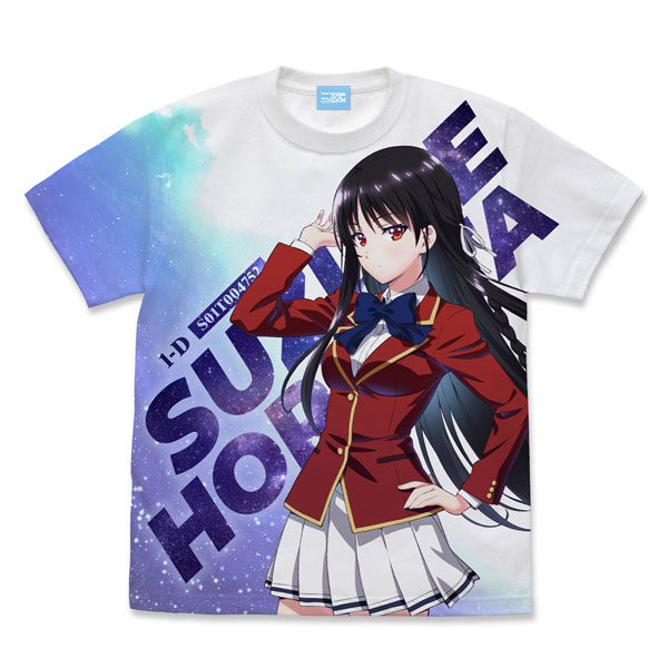 TVアニメ「ようこそ実力至上主義の教室へ」 堀北鈴音 フルグラフィックTシャツ/WHITE-XL[コスパ]