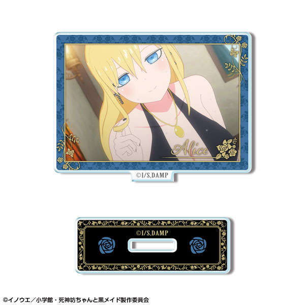 死神坊ちゃんと黒メイド ミニアクリルスタンド デザイン05