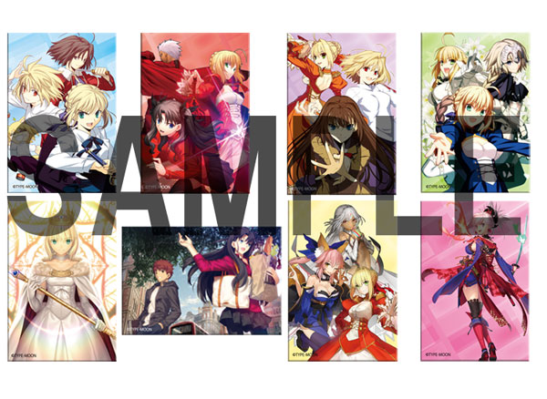 TYPE-MOON スクエア缶バッジ 表紙イラスト　box TYPE-MOON スクエア缶バッジ 表紙イラスト box（スクエアバッジ5
