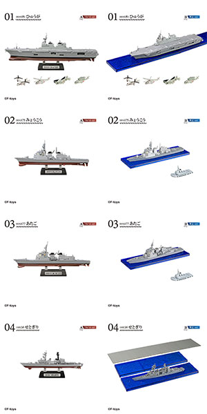 海上自衛隊舞鶴基地 8個入りBOX (食玩)（再販）[エフトイズ]《発売済 