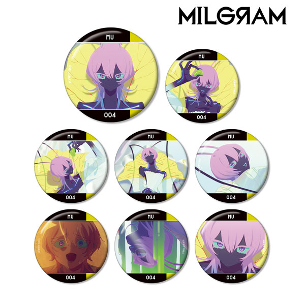 MILGRAM -ミルグラム- トレーディング MV 缶バッジ ムウ『悪くないもん 