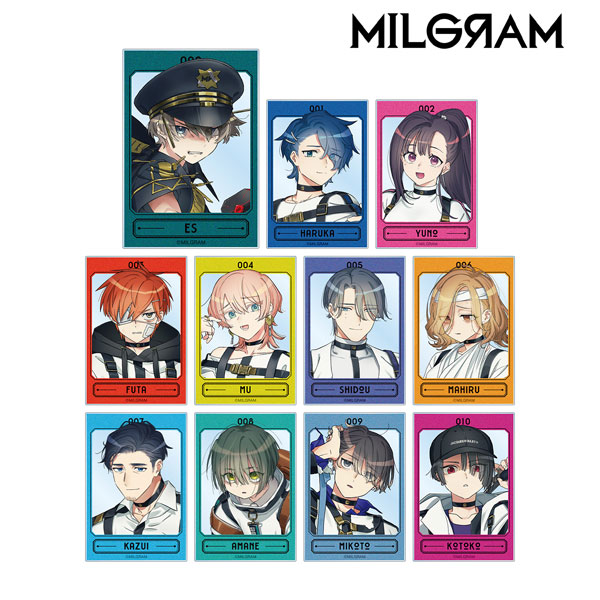 MILGRAM -ミルグラム- トレーディングアクリルカード vol.2 11個