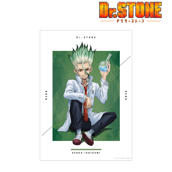 TVアニメ「Dr.STONE」 描き下ろしイラスト 石神千空 石化前ver