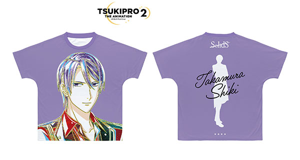 TSUKIPRO THE ANIMATION 2 篁志季 Ani-Art フルグラフィックTシャツ ユニセックス L[アルマビアンカ]《在庫切れ》