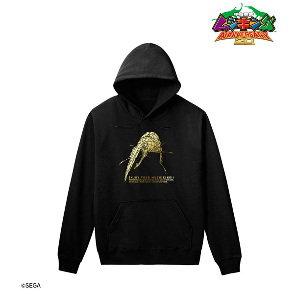 甲虫王者ムシキング ヘルクレスオキシデンタリス 箔プリントパーカー メンズ M[アルマビアンカ]《在庫切れ》