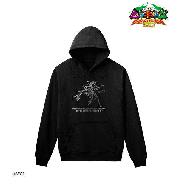 甲虫王者ムシキング フェモラリスツヤクワガタ 箔プリントパーカー メンズ XXL[アルマビアンカ]《在庫切れ》