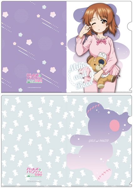 ガールズ＆パンツァー 最終章 「西住みほ」 クリアファイルセット[アクセルグラフィックワークス]《在庫切れ》