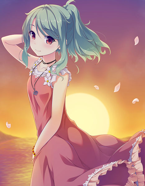 Making*Lovers 夕焼けに染まる可憐 F6アクリルキャンバス[SMEE