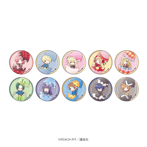 缶バッジ「しゅごキャラ！」14/しゅごたまver. グラフアートイラスト