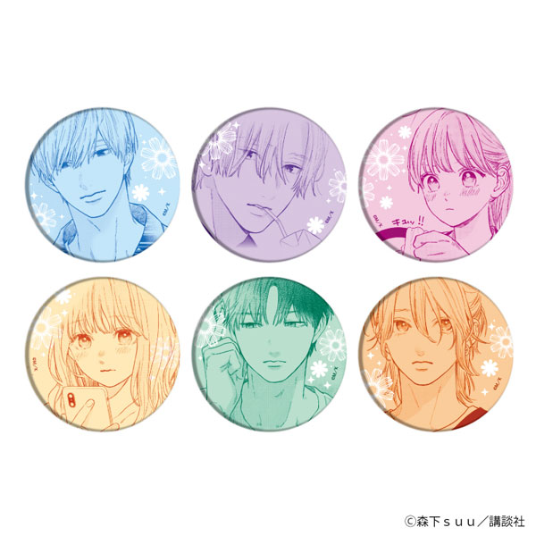 缶バッジ「ゆびさきと恋々」15/ 公式イラスト 6個入りBOX[A3]《在庫切れ》