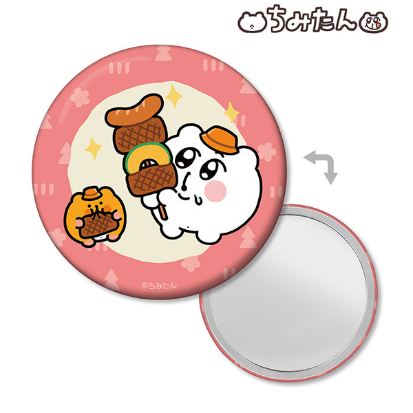 ちみたん 描き下ろしイラスト ちみたん C キャンプver. 缶ミラー[アルマビアンカ]《在庫切れ》