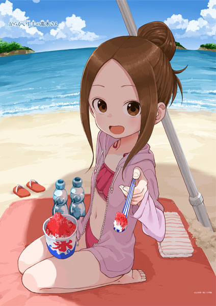 [からかい上手の高木さん]タペストリー からかい からかい上手の高木さん 夏祭り 日本製！ タペストリー 家族集合
