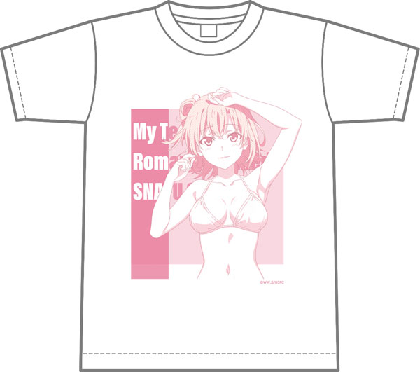 やはり俺の青春ラブコメはまちがっている。完 描き下ろし Tシャツ 結衣(白ビキニ) L[エムズファクトリー]《在庫切れ》
