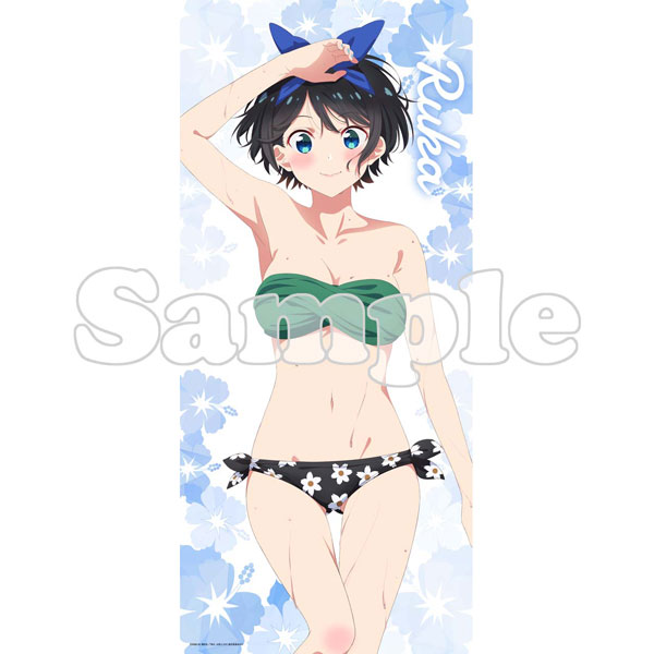 彼女、お借りします 第2期 描き下ろし スポーツタオル(水着Ver.) 更科 