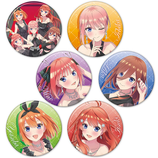 五等分の花嫁∬ トレーディング缶バッジ vol.2　6個入りBOX[アズメーカー]《在庫切れ》