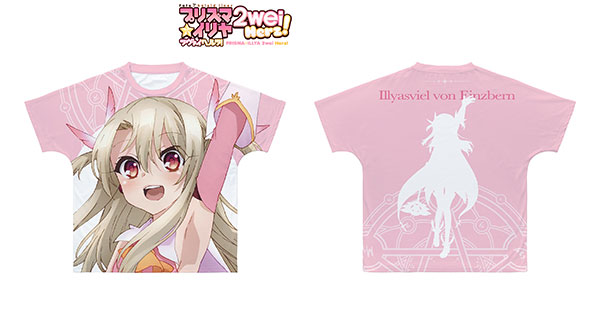 プリズマ☆イリヤ ツヴァイ ヘルツ！ イリヤスフィール フルグラフィックTシャツ ユニセックス M