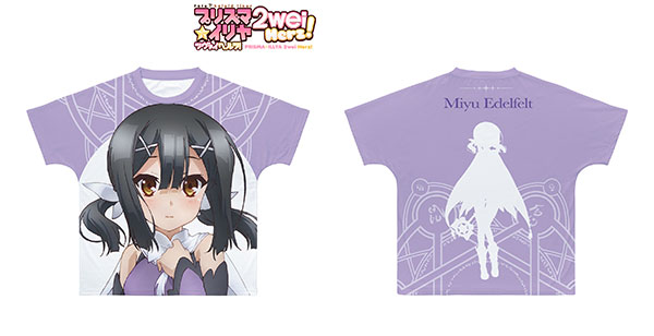 Fate/kaleid liner プリズマ☆イリヤ ツヴァイ ヘルツ！ 美遊 フルグラフィックTシャツ ユニセックス XXS[アルマビアンカ]《在庫切れ》
