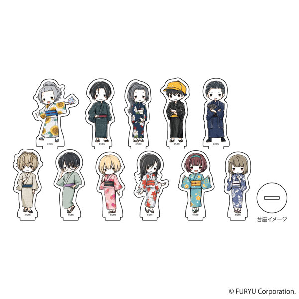 雑貨　【BOX】Caligula2-カリギュラ2- アクリルぷちスタンド 05.帰宅部 夏祭りver. グラフアートイラスト アクリルぷちスタンド「Caligula2-カリギュラ2-」05/帰宅部 夏