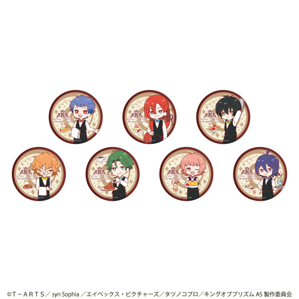缶バッジ「KING OF PRISM ALL STARS -プリズムショー☆ベストテン-」20/喫茶 レトロアートイラスト 7個入りBOX[A3]《在庫切れ》