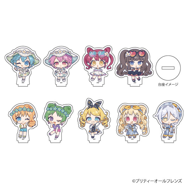 アクリルぷちスタンド「プリティーオールフレンズ」10/アロハver