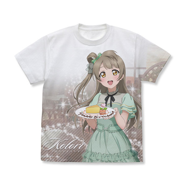 ラブライブ！ 描き下ろし 南ことり フルグラフィック Tシャツ パーティードレス Ver./WHITE-XL[コスパ]