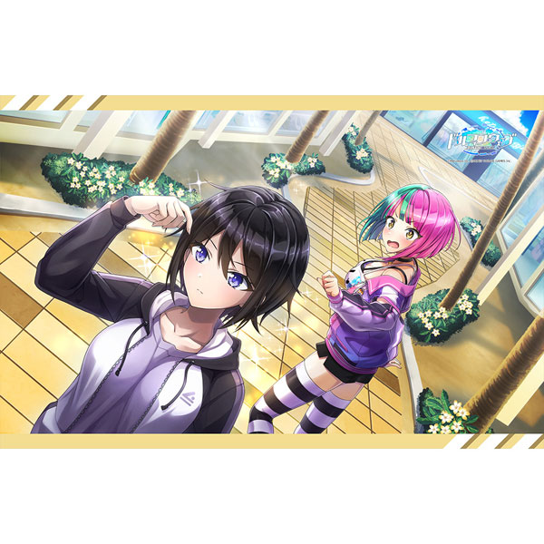 ドルフィンウェーブ タオルケット（住乃絵 紫苑＆ヘリー・ルイス） ドルフィンウェーブ タオルケット(住乃絵紫苑＆ヘリー・ルイス)（再販