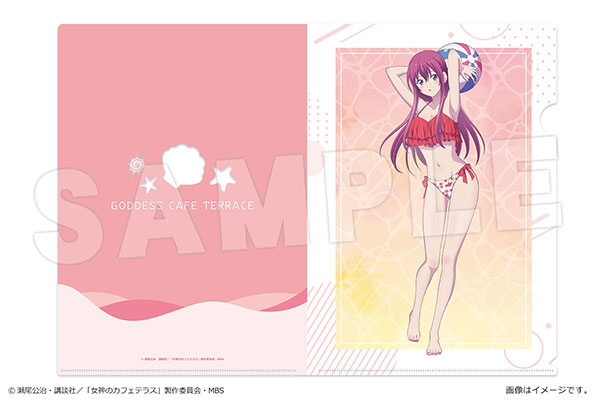 女神のカフェテラス　抽プレ　ポスター　幕澤桜花 駿河屋 -<中古>A3クリアポスター 幕澤桜花 「くじコレ 女神の
