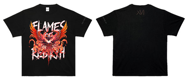 ファイナルファンタジーXVI FLAMES OF REBIRTH Tシャツ M