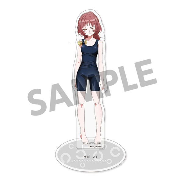 まほあこ うてな アクリルメガフィギュア+特典 制服風水着ver. まほあこ 天川薫子 花菱はるか 水神小夜 魔法少女にあこがれて