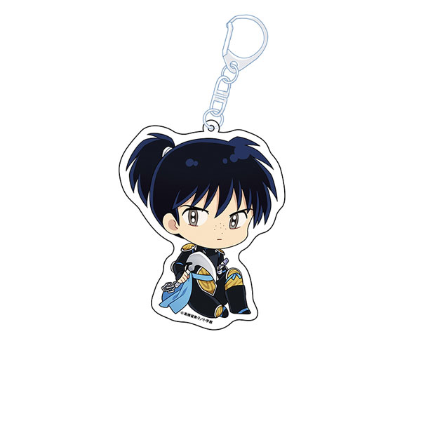 犬夜叉 ぺたん娘アクリルキーホルダー vol.1 琥珀[ペンギンパレード]《在庫切れ》