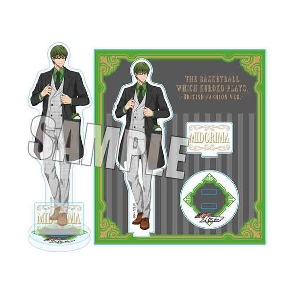 アクリルスタンド 黒子のバスケ 緑間真太郎 ブリティッシュファッションver.[ベルハウス]《在庫切れ》