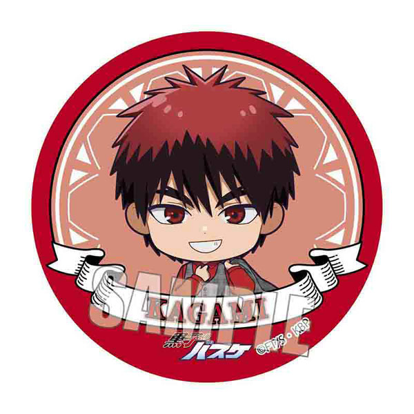 缶バッジ 黒子のバスケ 火神大我 ブリティッシュファッションver.[ベルハウス]《在庫切れ》