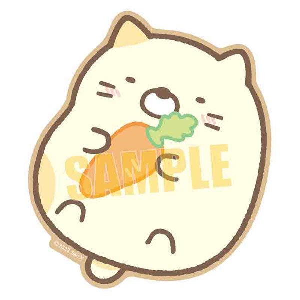 ウッドコースター すみっコぐらし ねこ(ようこそ！たべもの王国)[ベルハウス]《在庫切れ》