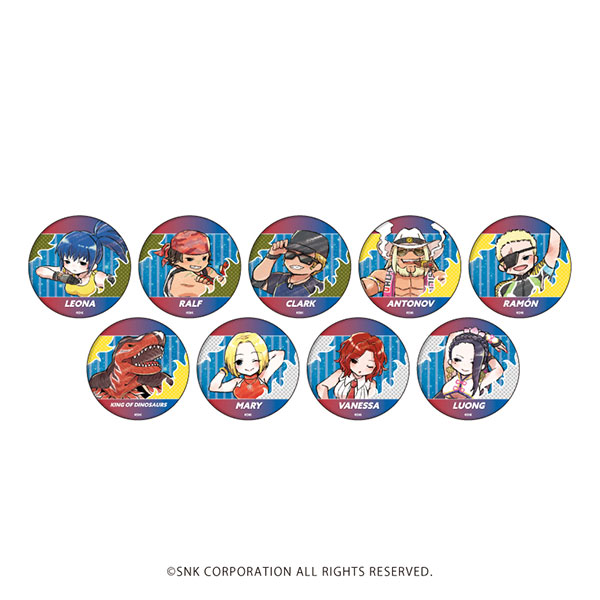 キングオブファイターズ グラフアート 缶バッジ 9個セット 缶バッジ「THE KING OF FIGHTERS '94」03/ブラインド(9種