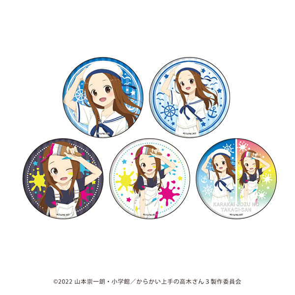 からかい上手高木さん トレーディング缶バッジ 四季の高木さん
