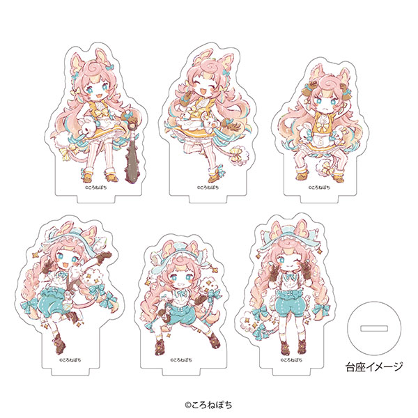 アクリルぷちスタンド「ころねぽち」01/グラフアートイラスト 6個入りBOX[A3]《在庫切れ》