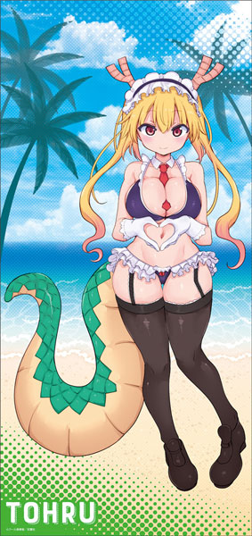 小林さんちのメイドラゴン　水着　トール　特大タペストリー 小林さんちのメイドラゴン』 描き下ろし特大タペストリー 水着